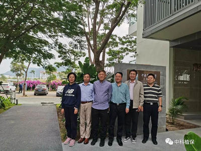 公司董事长一行走访中国农业大学三亚研究院