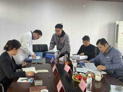 山东省农药生产许可证延续核查组来我司进行审核验收