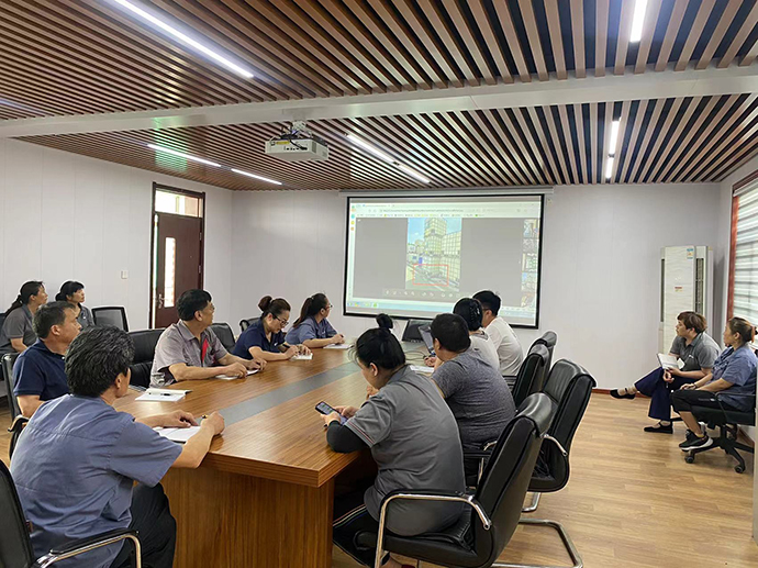 生产基地召开管理提升活动第一阶段工作总结会议