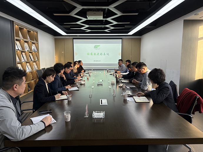 历城区副区长文海生一行莅临我司调研指导