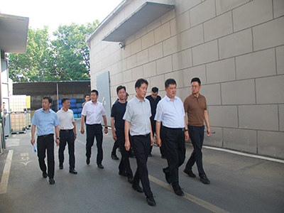 历城区委副书记、区长于炳基莅临我司督导检查安全生产工作
