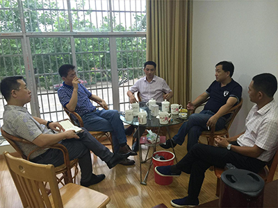 公司领导调研走访江西昌久世纪飞防有限公司
